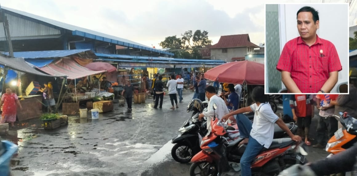 Gosal: Pasar Perlu Disemprot Disinfektan